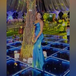 Dark Blue Bridesmaid dress